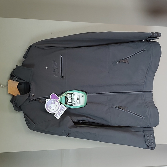 Neff Jackets & Blazers - NWT! NOS Neff Softshell Doubler Lining Hooded Vents Woman's Size Large